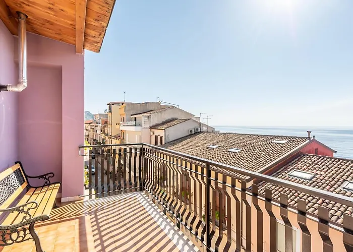 アパート Guesthost - Fay House Sweet Seaview With Solarium! ジャルディーニ・ナクソス