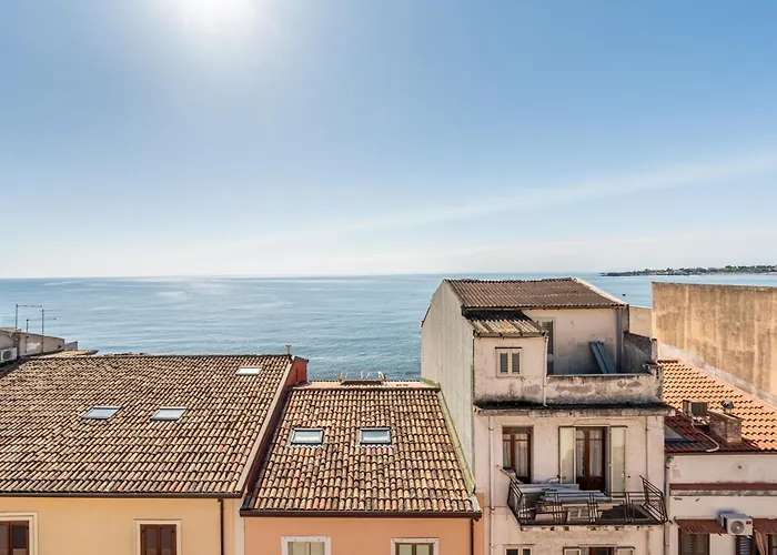 アパート Guesthost - Fay House Sweet Seaview With Solarium! ジャルディーニ・ナクソス